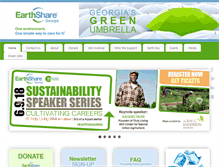 Tablet Screenshot of earthsharega.org